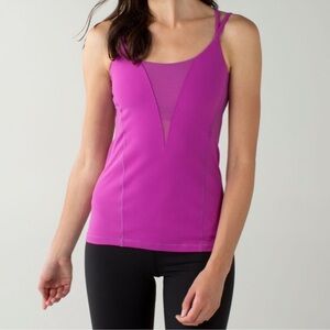 Lululemon Exquisite Tank Top Ultra Violet